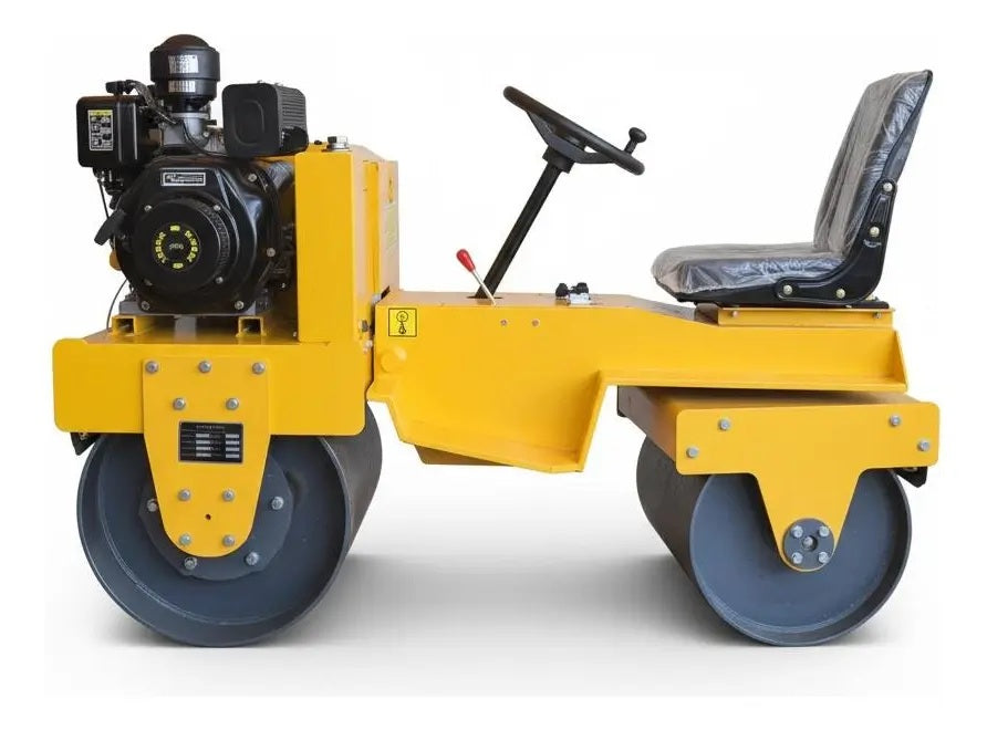 Rodillo Alisado /compactador Suelo Y Asfalto Erux Motor 10hp