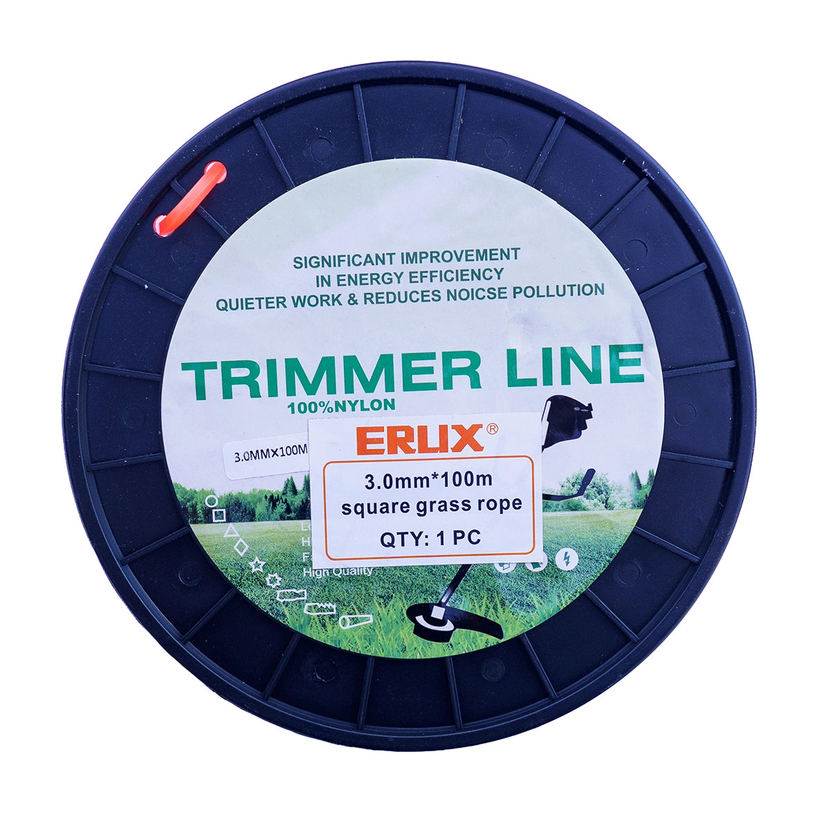 Rollo de Nylon Para Desmalezadora de 3.00mmx100mts
