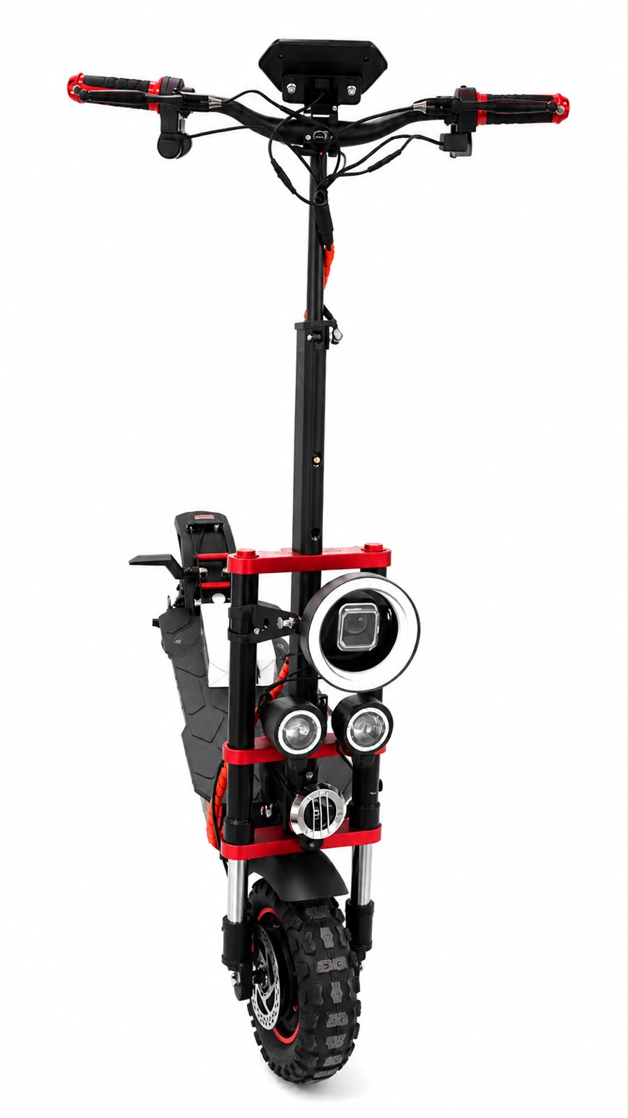 Scooter Eléctrico E26 Doble Motor 2000W 48V 15Ah – Hasta 74 km/h – Bluetooth, Música, Luces y 3 Modos de Encendido