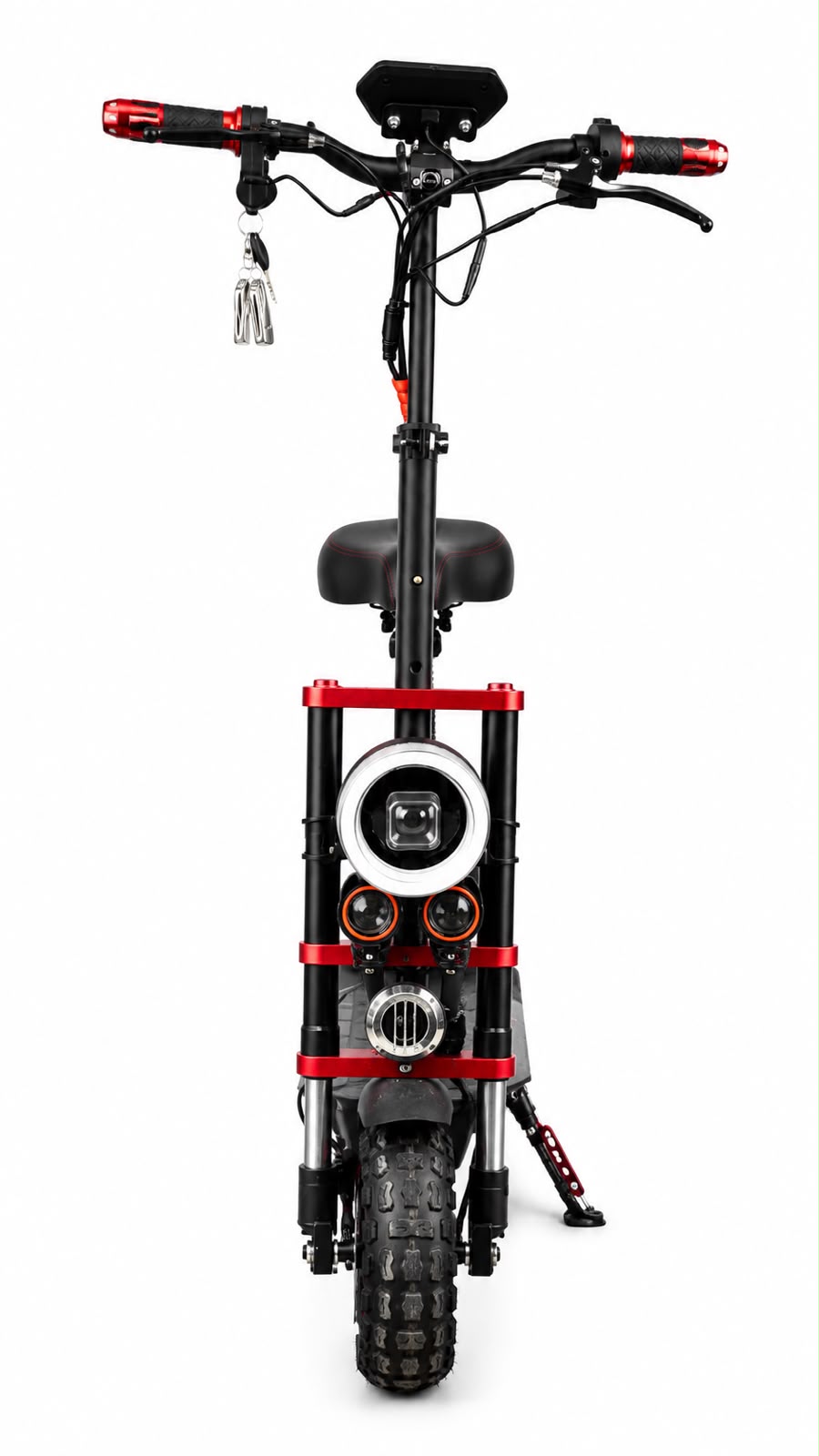 Scooter Eléctrico E25 | Doble Motor 2000w | 48v | Batería 15ah | Con Silla Desmontable | Rinde Hasta 40km