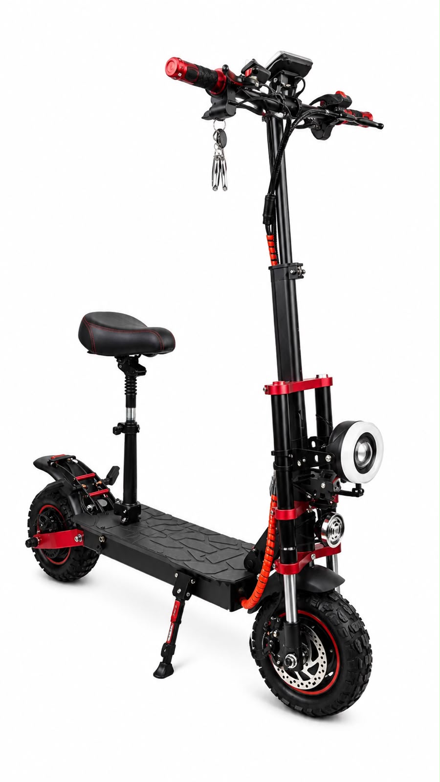 Scooter Eléctrico E25 | Doble Motor 2000w | 48v | Batería 15ah | Con Silla Desmontable | Rinde Hasta 40km