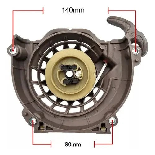 Tapa Retractil Para Barreno de 63cc