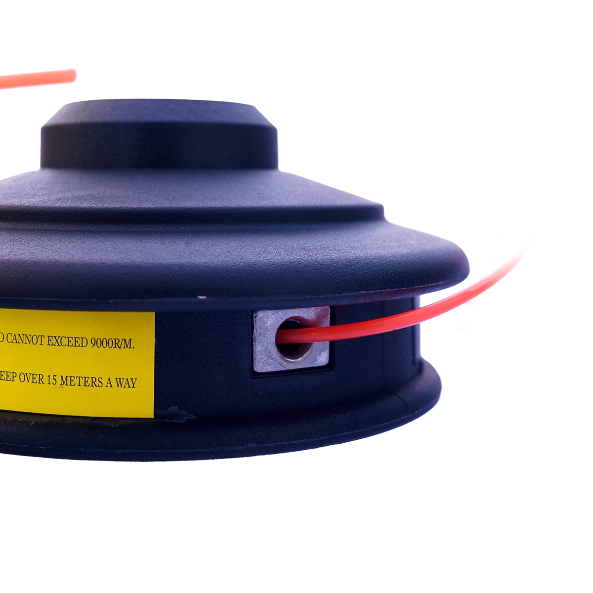 Trimmer Cabezal de Corte de Césped de Alimentación Bump Negro