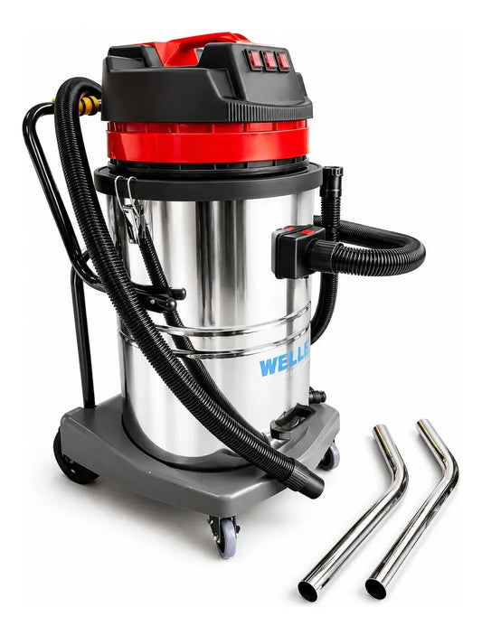 Aspiradora Industrial Agua y Polvo 3600wts - 3 Motores