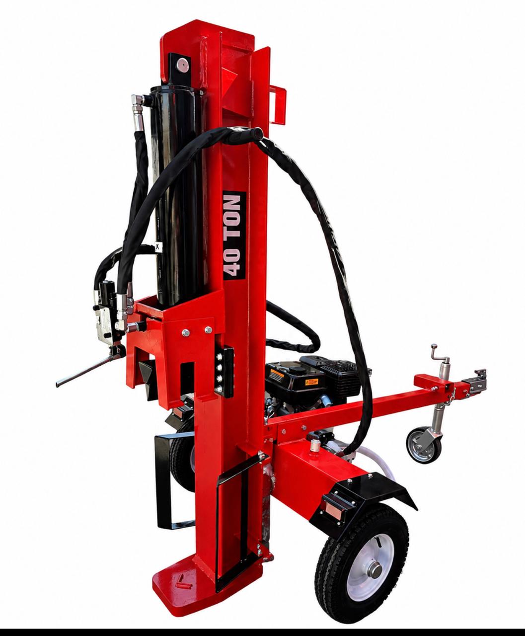 Astilladora Partidor De Leña 18t Motor A Bencina 7hp