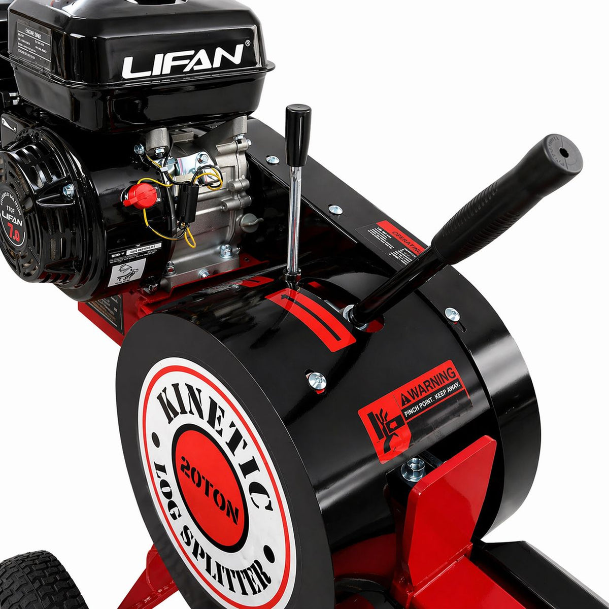 Astilladora De Golpe 20ton Motor 7hp, Bencinera Erux