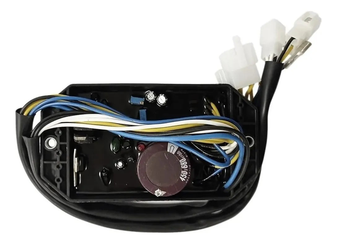 Regulador De Voltaje Avr5kw A 6.5kw 380v 14 Cables Generador