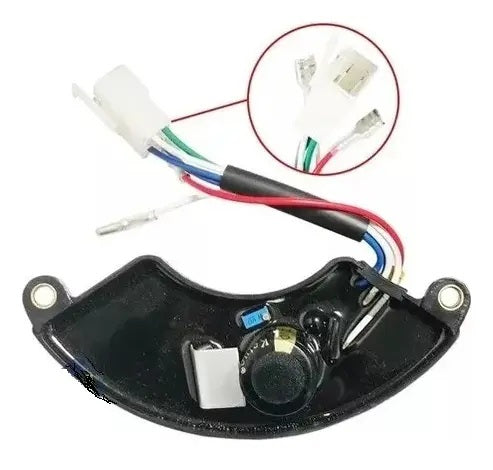 Regulador de Voltaje Avr Monofásico 6 Cables 250v- 470uf 5-6kw