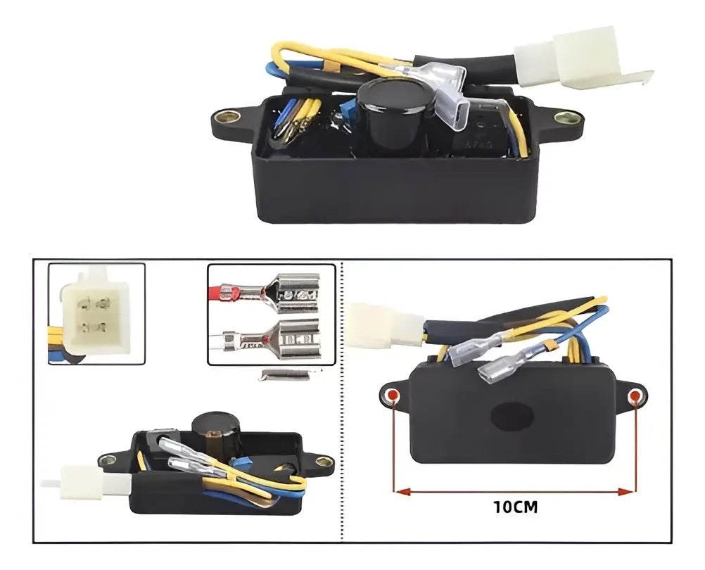 Regulador de Voltaje Avr de 1-3 kw Para Generador a Gasolina