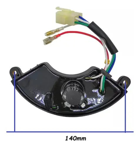 Regulador de Voltaje Avr Monofásico 6 Cables 250v- 470uf 5-6kw