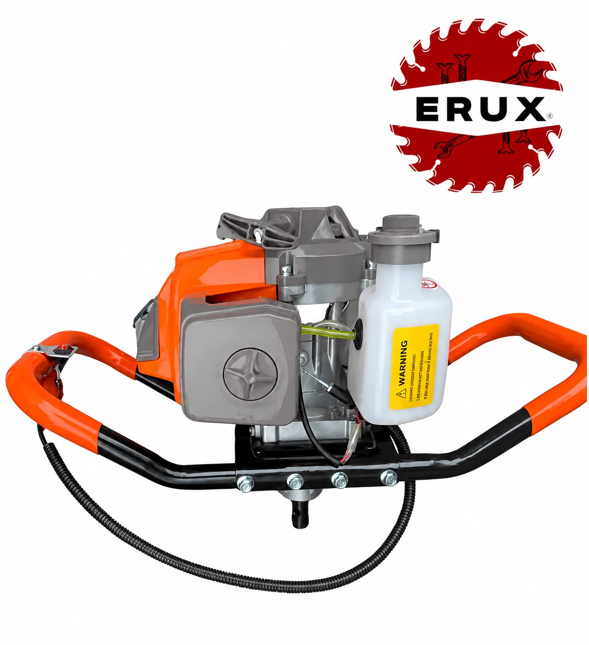 Barreno Ahoyador Mezclero 2 Tiempo 52cc ERUX 52cc 3.5HP – Potente, Rápida y Fácil de Operar