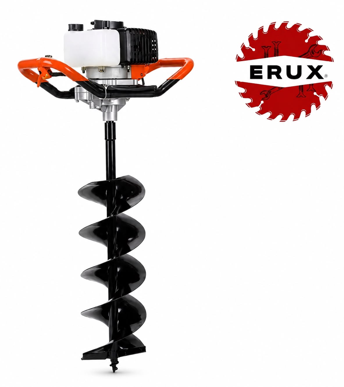 Barreno Ahoyador Mezclero 2 Tiempo 52cc ERUX 52cc 3.5HP – Potente, Rápida y Fácil de Operar