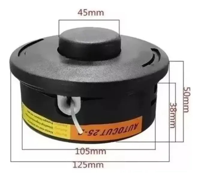 Cabezal Porta Nylon Trimmer Para Desmalezadora Fs120