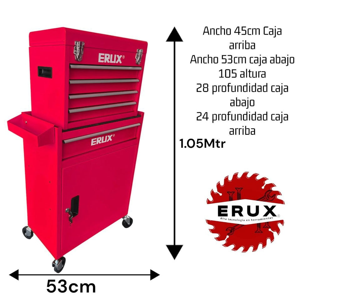 Caja Para Herramientas Metálicas Erux.