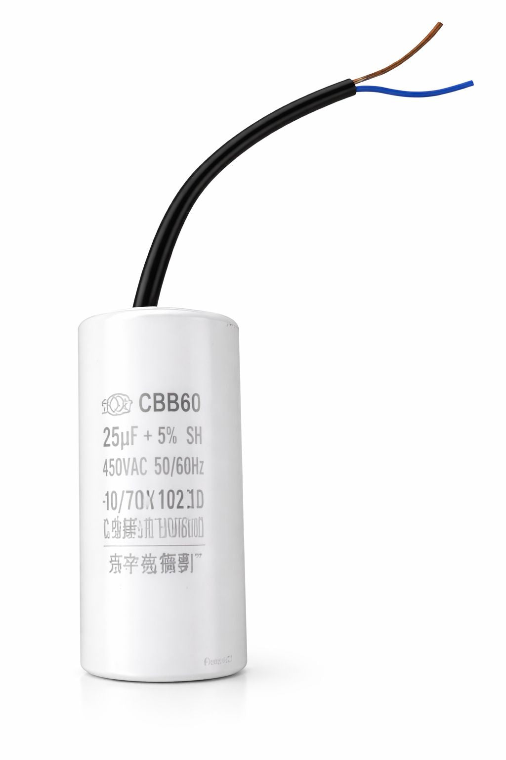 Condensador 25uf 450vac Cbb60 Capacitor Permanente Partida