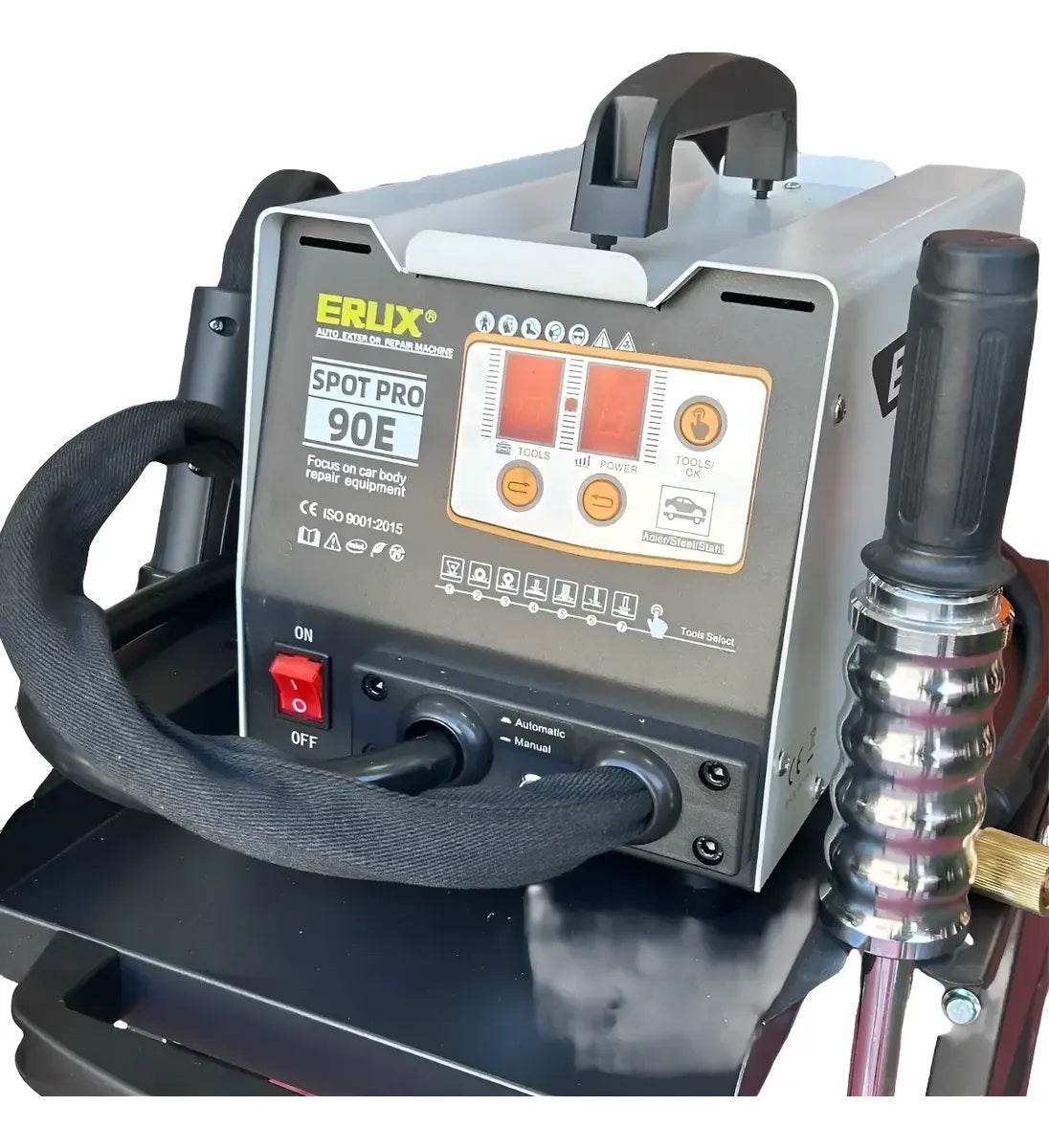 Desabollador Spotter Digital Erux Incluye Accesorios c/carro