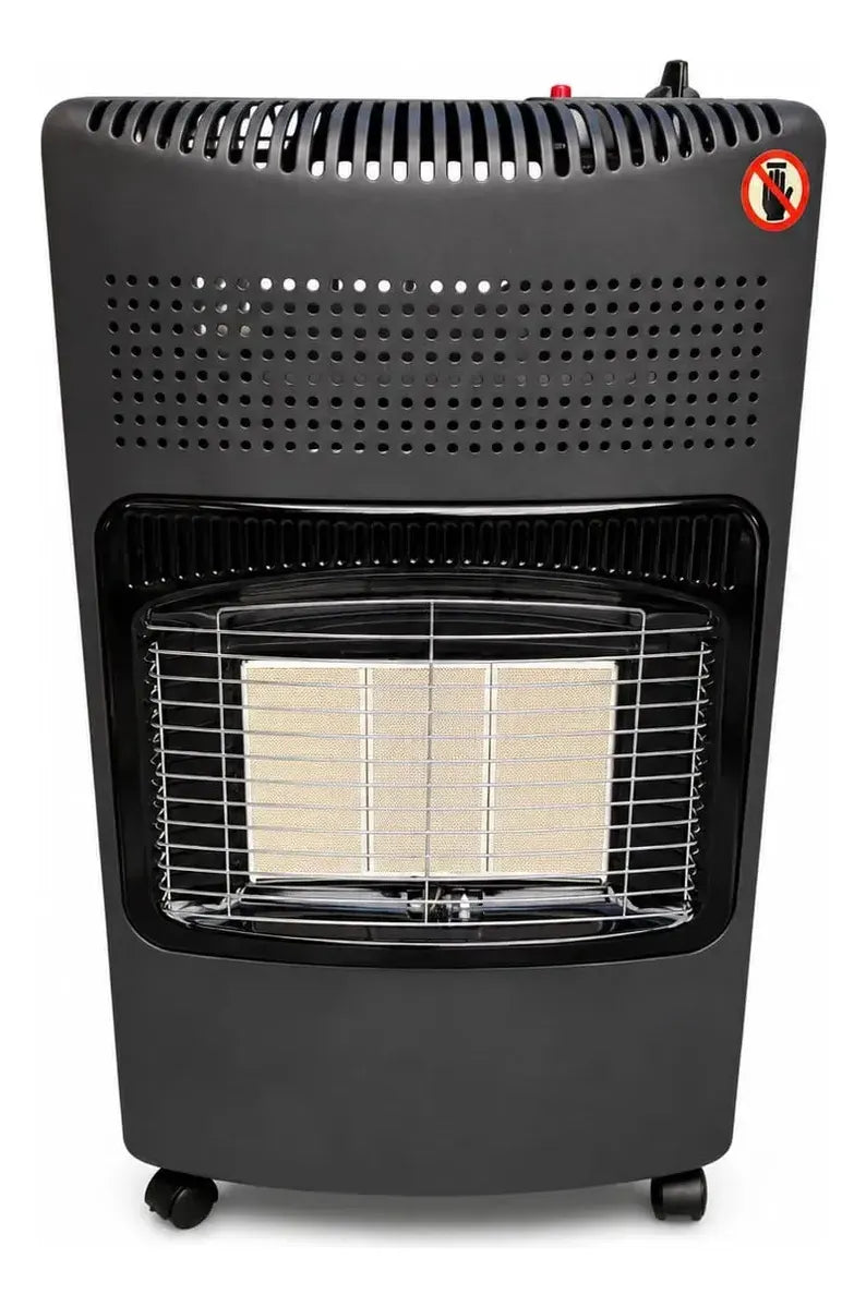 Estufa Cuadrada  Para Interiores /Calefactor Portátil Con Rueda A Gas