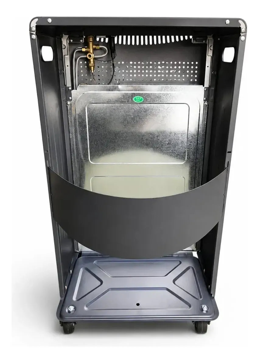 Estufa Cuadrada  Para Interiores /Calefactor Portátil Con Rueda A Gas