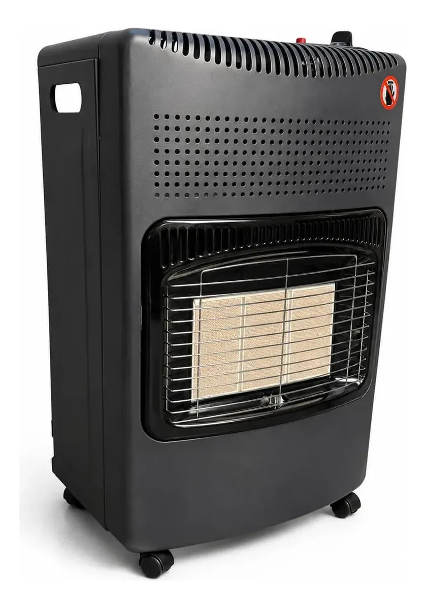 Estufa Cuadrada  Para Interiores /Calefactor Portátil Con Rueda A Gas