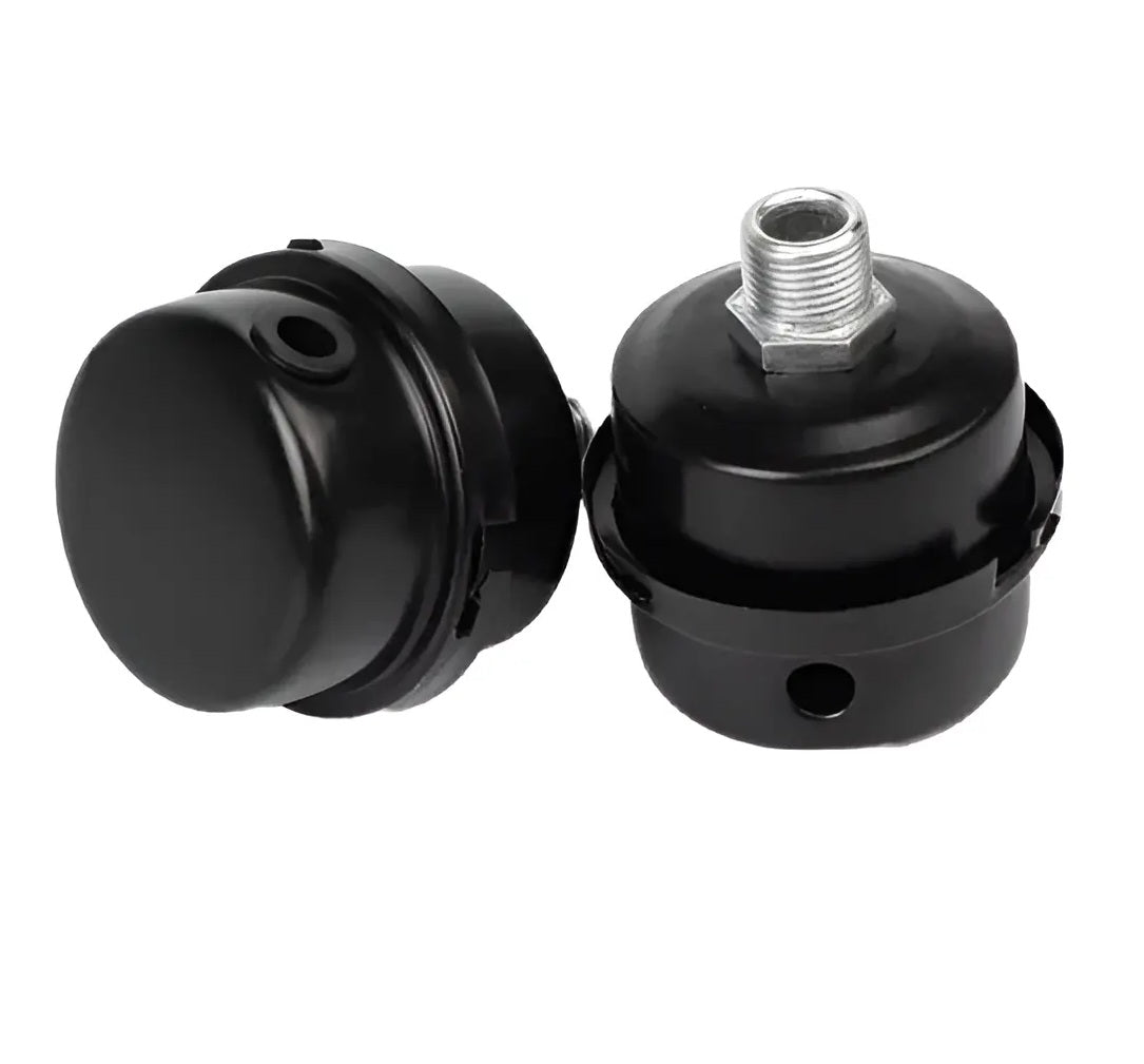Filtro de Aire 3/8 Silenciador de Metal Para Compresor Aire Dental