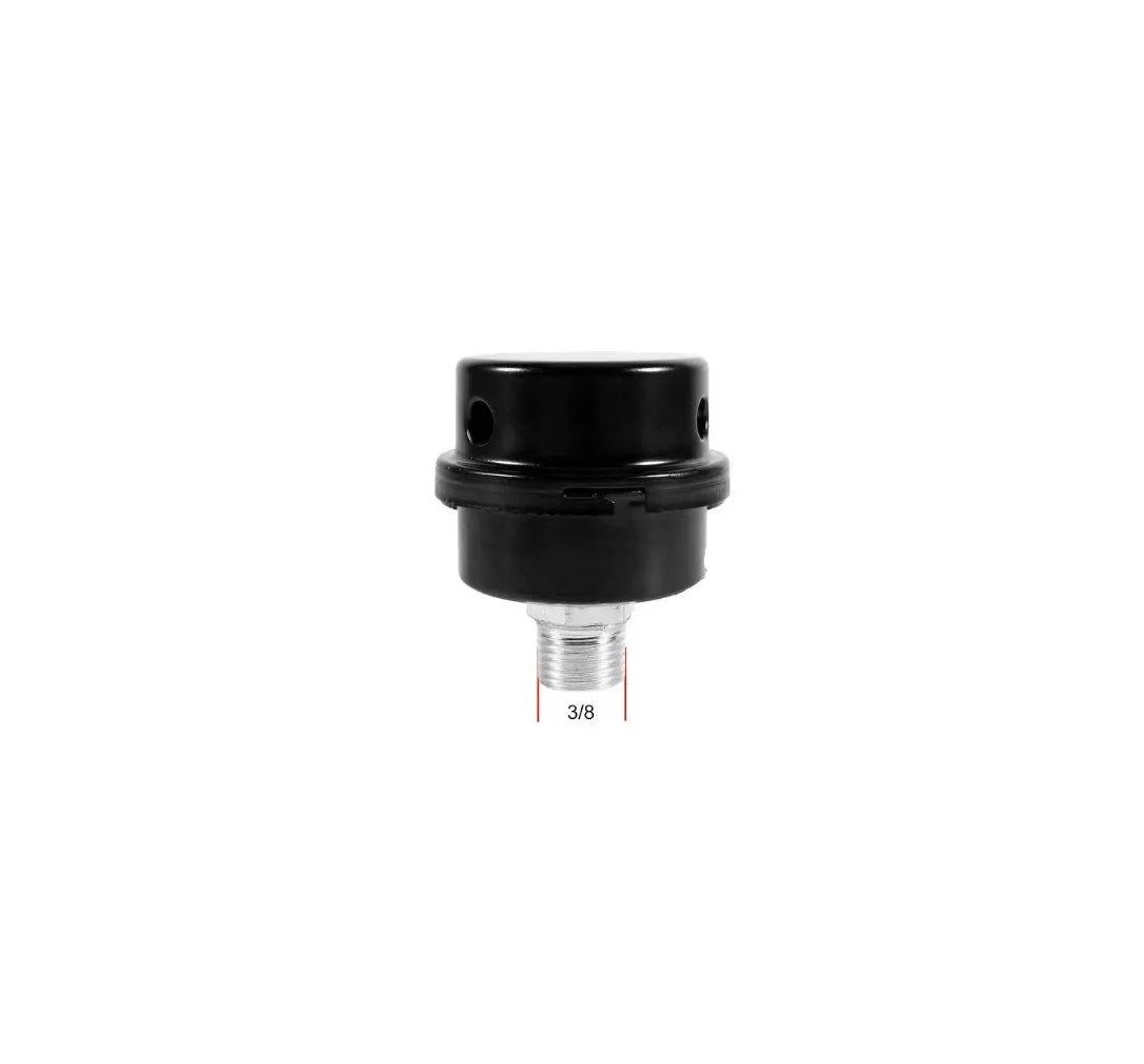 Filtro de Aire 3/8 Silenciador de Metal Para Compresor Aire Dental