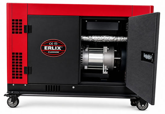 Generador Diesel Erux De 20kva Con Llave Er20000w