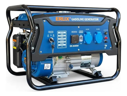 Generador Bencinero De 2800w / Erux Monofásico/ Partida Manual / Motor 7HP | Estanque 15L | Monofásico 220V