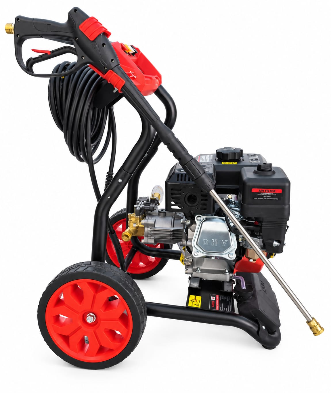 Hidrolavadora A Bencina 3200 Psi Max Con Motor 6,5 Hp 170bar