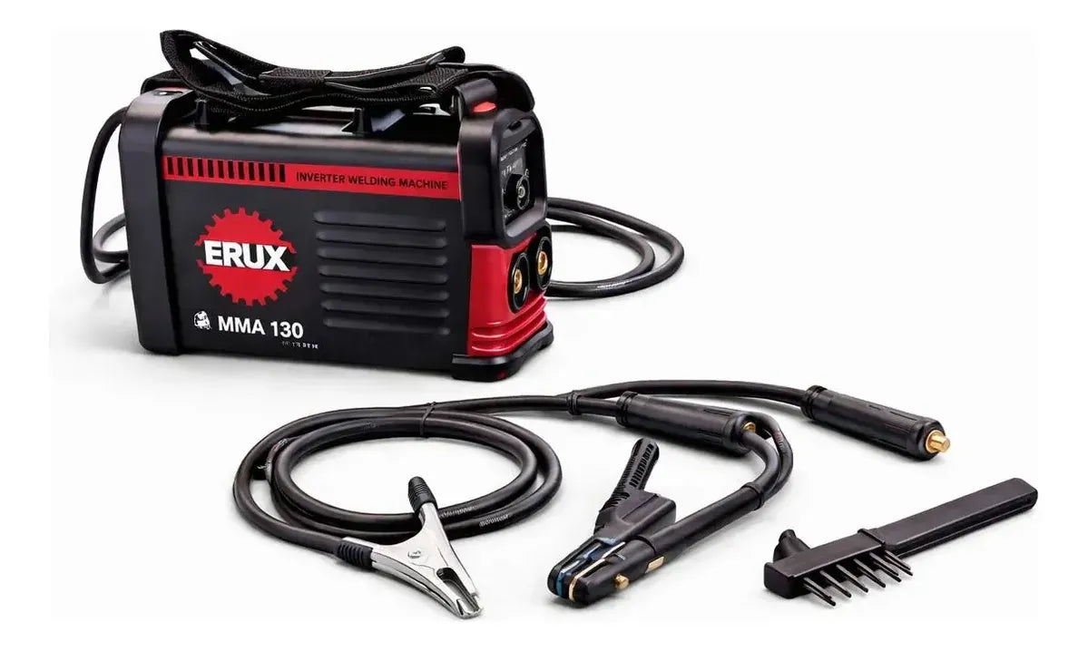 Soldadora Mini Erux 130a Compacta Y Eficiente