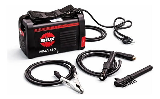Soldadora Mini Erux 130a Compacta Y Eficiente