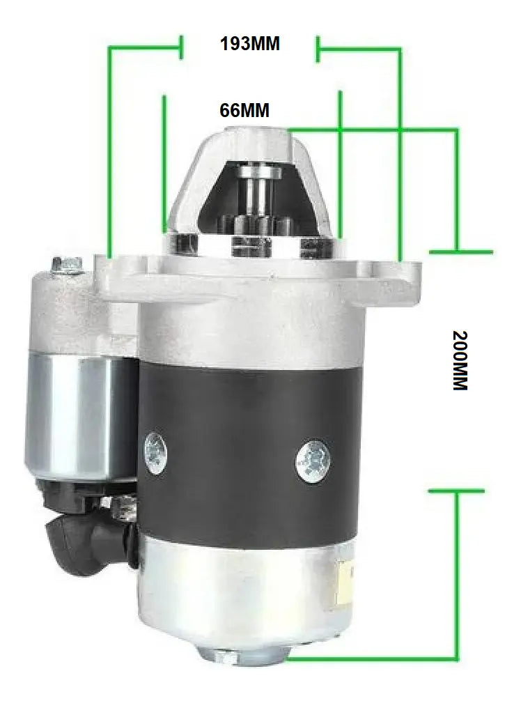 Motor De Partida 12 Volt Para | Motor Diesel 170f, 178f, 186f