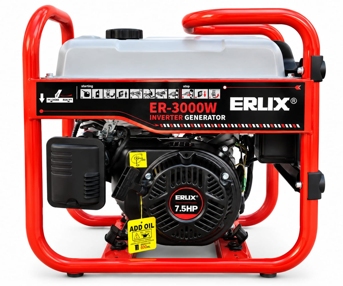 Motosoldador 220amp Generador Inverter Erux Er-3000w 2 En 1