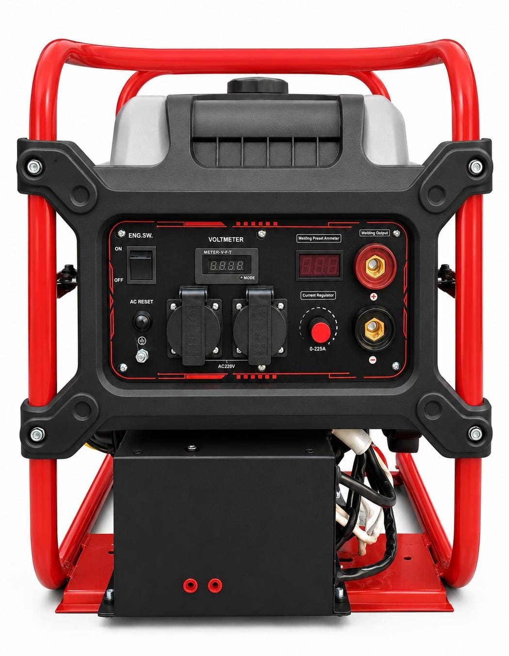 Motosoldador Generador Inverter Erux Er-5000w 4.5kw 225amp