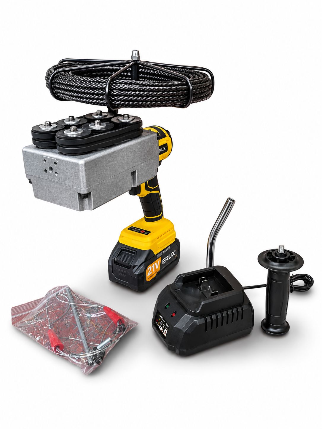 Maquina Extractor De Cable Automático A Través De La Pared