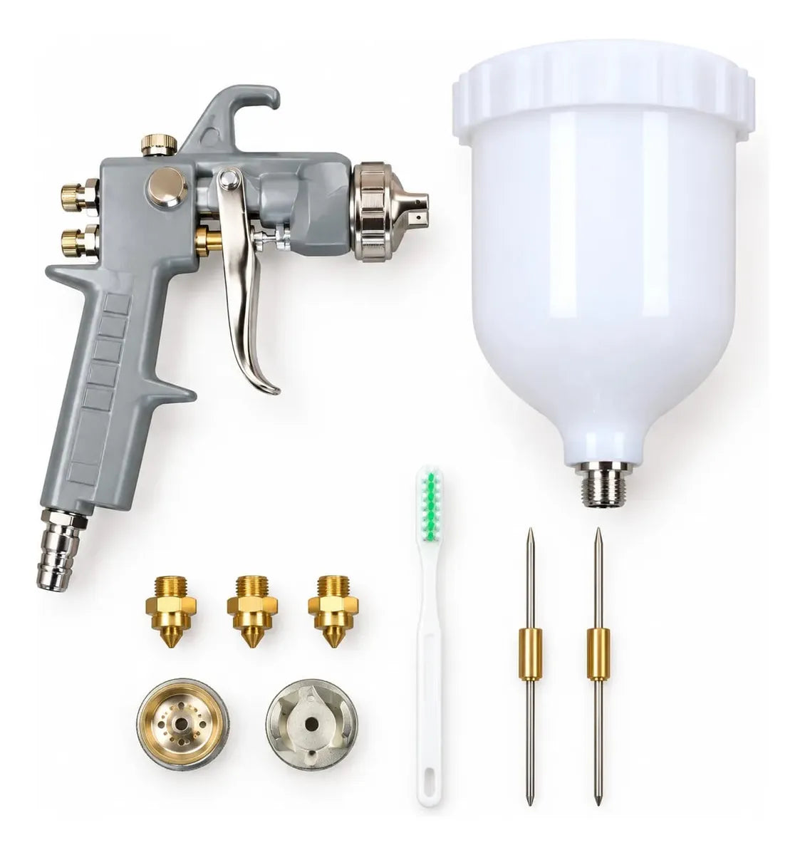 Kit De Pistola Pulverizadora Neumática Para Pintura