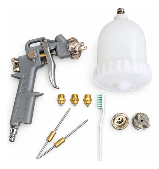 Kit De Pistola Pulverizadora Neumática Para Pintura