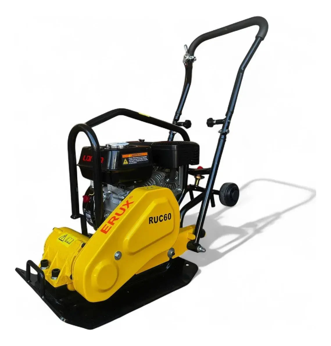 Placa Compactadora A Gasolina 6.5hp 60kg Erux 4 Tiempos