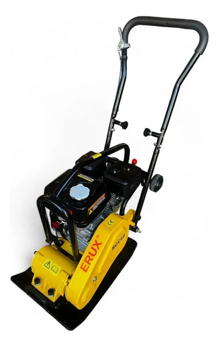 Placa Compactadora A Gasolina 6.5hp 60kg Erux 4 Tiempos