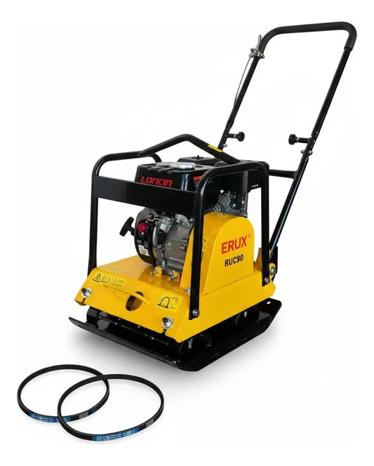 Placa Compactadora A Gasolina 6.5 Hp - 15kn - 90kgs Erux