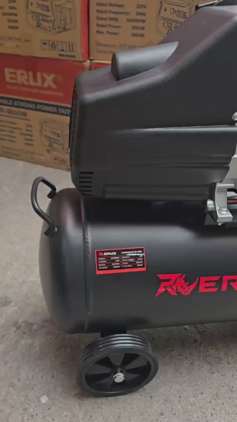 Compresor De Aire De 50 Litros 2hp 115psi Erux