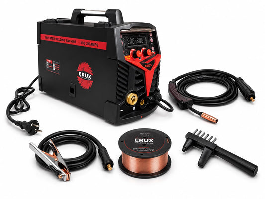 Soldadora Inverter 300a 3en1 Mig/mma/tig Erux