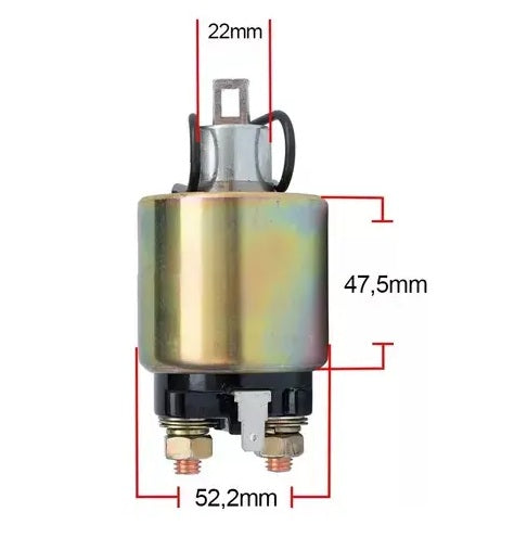 Solenoide Motor De Partida Para Motor 186f