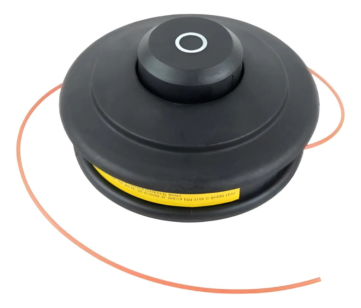 Trimmer Cabezal de Corte de Césped de Alimentación Bump Negro